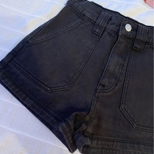 Juniors Black Shorts